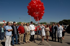 Suelta de globos Reina Sofía