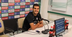 El central del Córdoba, Bernardo, repasa la actualidad cordobesista. Foto: Córdoba C.F.