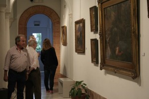 Primeras visitas tras la inauguración de la exposición