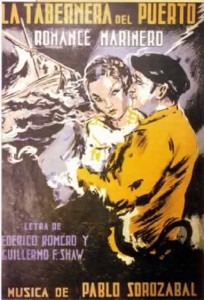 cartel taberna del puerto