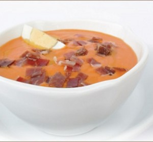 Salmorejo cordobés.