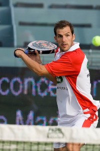 Imagen del número 1. Belasteguín en un torneo. Foto: Wikipedia. 