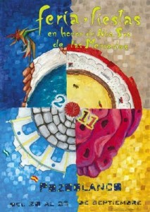 Cartel de la Feria de Pozoblanco 2011. 