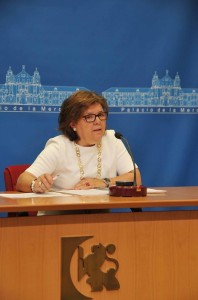 La presidenta del Instituto Provincial de Bienestar Social de la Diputación de Córdoba, IPBS, Dolores Sánchez