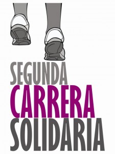 Cartel de la segunda carrera solidaria de Pozoblanco. Foto: CBN.