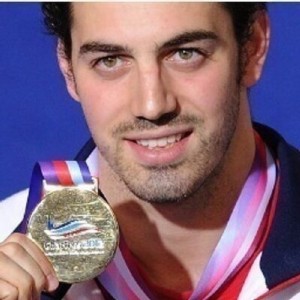 El nadador cordobés, Rafa Muñoz. Foto: Twitter.