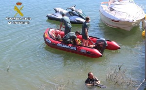 Momentos vividos en el VIII Campeonato Nacional de Orientación Subacuática de la Guardia Civil.