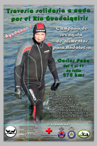 Travesía solidaria a nado