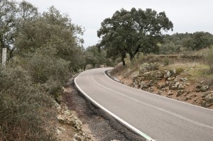 carretera A-421 de Villanueva de Córdoba