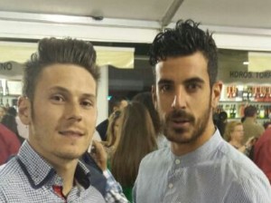 Imagen de los dos cordobeses.