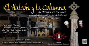 Cartel El halcón y la columna