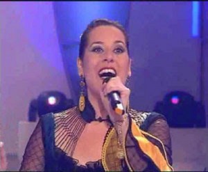 Gloria Romero, ex concursante de 'Se llama copla'. 