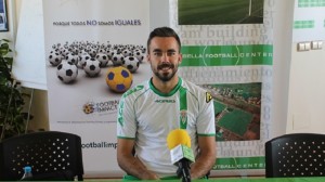 Juan Carlos, portero del Córdoba CF. 