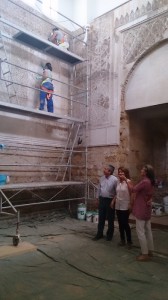 Obras en la Sinagoga de Córdoba