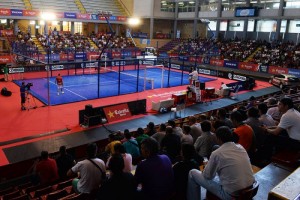 Una imagen de Vista Alegre durante el World pádel Tour de Córdoba. Foto: padelgood.com