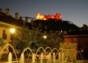 Plaza Allende de Almodóvar del Río.