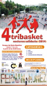 Este es el cartel del 4º tribasket de Fernán Núñez.