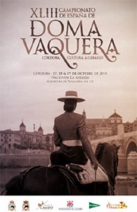 Campeonato de Doma Vaquera. 