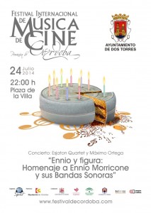 Cartel promocional del concierto.