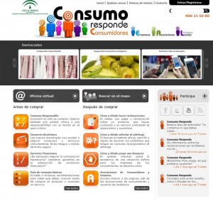 Interfaz de Consumo Responde. 