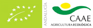Sello que identifica los productos de agricultura ecológica en Andalucía.