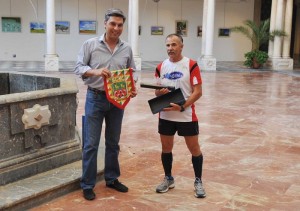 Recibimiento a Juan José Carvajal.