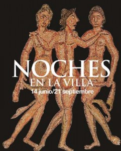 Cartel de Noches en la Villa. 