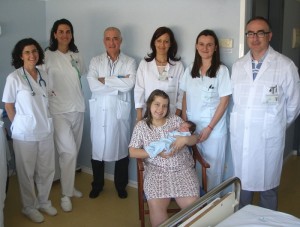 Rubén vino al mundo el pasado 7 de julio y con él son ya 5.000 los niños nacidos en el hospital de Montilla. 