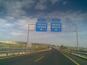 señal autoviá