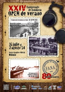 Cartel del campeonato de Andalucía