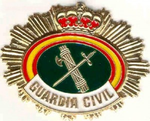 Guardia Civil, placa