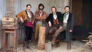 Imagen de los actores de la serie que fue emitida por Antena 3 llamada Bandolera.