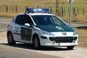 coche guardia civil