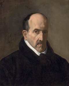 Retrato que Velázquez hizo del poeta.
