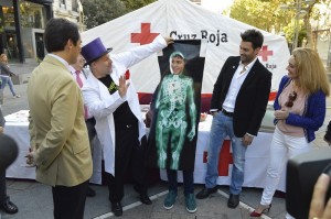 El Día de la Banderita se convierte en una gran fiesta. 