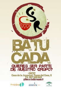 Cartel Batucada. 