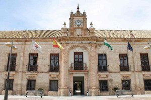 Palacio de la Subdelegación y actual Ayuntamiento de La Carlota. 