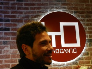 David DeMaría mientras hablaba para Córdoba Buenas Noticias. Foto: CBN