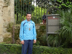 Jesús Brenes, vencedor de la carrera. Foto: Córdoba Buena Noticias.
