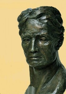 Busto de José Álvarez Cubero. 