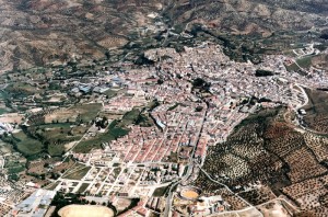 Vista aérea de Priego de Córdoba. / Foto: http://www.iaph.es/
