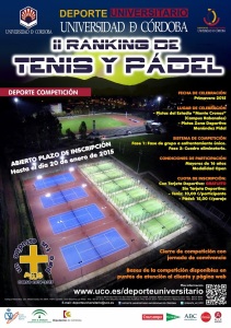 II Ranking tenis y padel