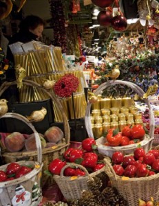 Mercado navideño. / Foto: traveler. 