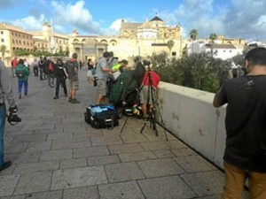 Rodaje de Juego de Tronos. 