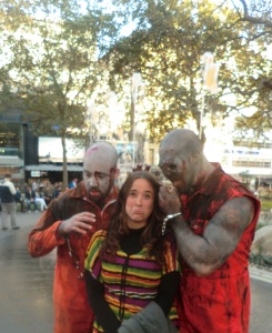 Imagen de la cordobesa en Halloween.