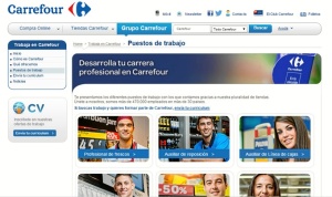 Web de Carrefour.
