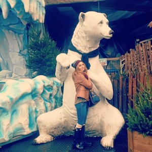 Fotografía de Mercedes disfrutando de su tiempo libre.