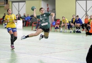 Adesal en un partido reciente. Foto: FA Balonmano