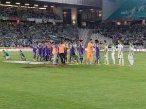 Imagen del partido disputado en la primera vuelta