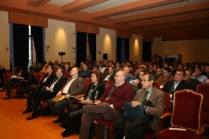 Momento de la conferencia. 